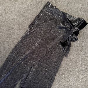 Sparkly wrap front pants ✨✨